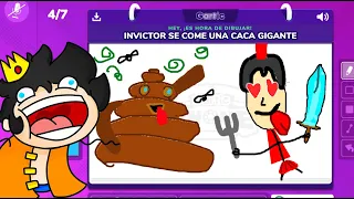 ¿INVICTOR SE COME UNA CACA GIGANTE? 😂 ADIVINA EL DIBUJO en GARTIC PHONE