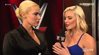 WWE Raw 07 20 15 Lana Rusev Summer Backstage Segment