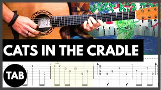 CATS IN THE CRADLE - Ugly Kid Joe Guitar TAB | Lesson | Cover | Tutorial