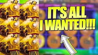 Woah! FIRST SPIN!! 2 Handpay Jackpots On All Aboard Slot Machine