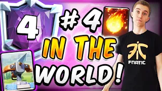 #4 IN THE WORLD With 2.9 XBOW DECK! — Clash Royale