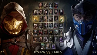 MK 11 Scorpion vs Sub Zero Very Hard