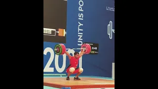 Akbar Djuraev 200kg Snatch