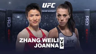 Zhang Weili vs. Joanna Jedrzejczyk 2 Full Fight HD