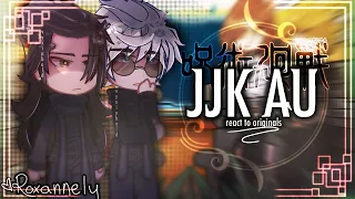 JUJUTSU KAISEN reacts to the original — No curses AU ⚠️ READ DESCRIPTION 1/1 || No ships — roxannely