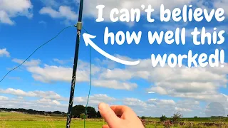 The perfect EFHW HAM RADIO antenna set up | Prize giveaway