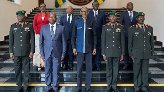 Abayobozi bashya muri RDF/MINADEF barahiriye imirimo mishya ||  Perezida Kagame yabageneye ubutumwa