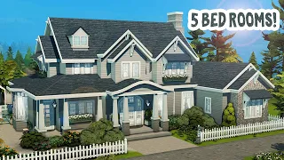 Huge Copperdale Family Home || The Sims 4: Speed Build