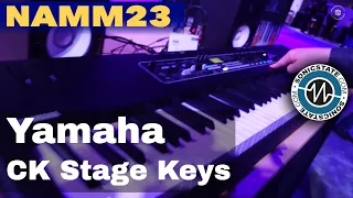 NAMM 2023 - Yamaha - CK Series Stage Keyboard