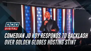Comedian Jo Koy responds to backlash over Golden Globes hosting stint
