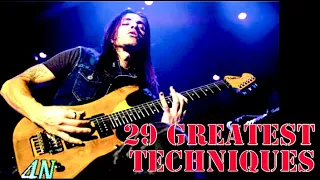 NUNO BETTENCOURT's 29 Greatest Guitar Techniques!