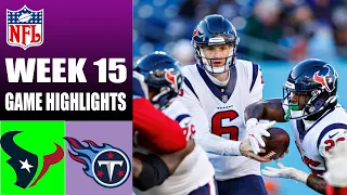 Houston Texans vs Tennessee Titans FULL GAME 2nd QTR (12/17/23)  WEEK 15 | NFL Highlights 2023