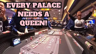 Watch out Guys, this Lady can SHOOT! Live Craps at Palace Station, Las Vegas!