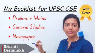 Srushti Jayant Deshmukh shares her UPSC Booklist and Resources | LBSNAA The Burning Desire