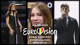 Belgium 🇧🇪 - All Eurovision Songs Ranked (1956-2023)