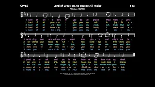 Lord of Creation, to You Be All Praise  [Winslow / SLANE]  CWB2:543