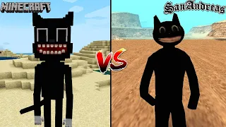 MINECRAFT CARTOON CAT VS GTA SAN ANDREAS CARTOON CAT -WHICH IS BEST?