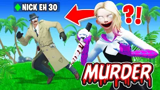 New MURDER MYSTERY Game Mode in Fortnite with Nick Eh 30!