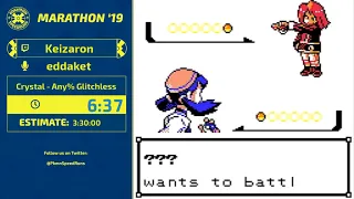 PSR Marathon 2019 - Pokémon Crystal Any% Glitchless by Keizaron