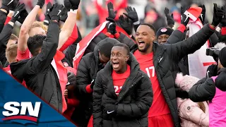 Celebration Erupts After Final Whistle As Canada Punches Their Ticket Into The 2022 FIFA World Cup!