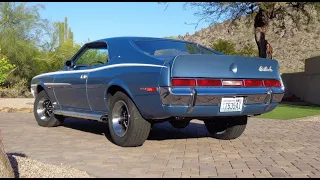 1970 American Motors AMC Mark Donohue Javelin SST in Blue & Ride on My Car Story with Lou Costabile