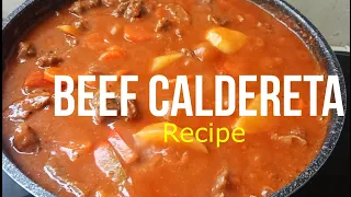 Beef Caldereta ll How to Cook Beef Caldereta ll Marzil Home