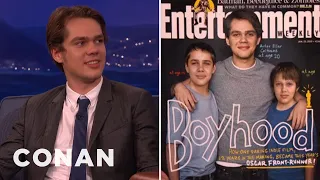 Ellar Coltrane Grew Up On Camera | CONAN on TBS