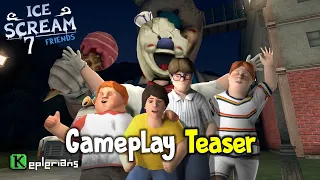 THE GAMEPLAY TEASER OF ICE SCREAM 7 FRIENDS: LIS FANMADE!!!