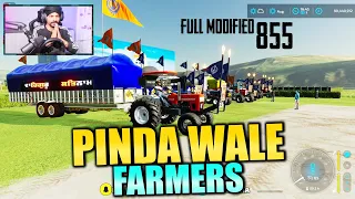 Pa dite Chale  Fatehgarh Sahib 🙏❤️FULL MODIFIED TRACTORS  😍¬  INDIAN FARMING x BrarTV