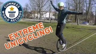 Lutz Eichholz: Extreme Unicycling - Guinness World Records Europe