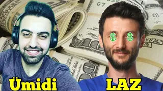 LAZ VE Ümidi KAÇ PARA KAZANIYOR🤑 ( YouTube 75 Milyon İzlenme Kaç Para😱)