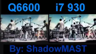 Resident Evil 5 Benchmark Q6600 vs I7 Realism