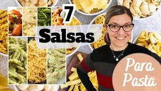 RECETAS FÁCILES de SALSAS PARA PASTAS *Menú Semanal Económico*