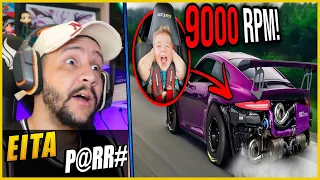 RS REAGE KID Reacts To CRAZY LOUD PORSCHE 911 GT3RS!