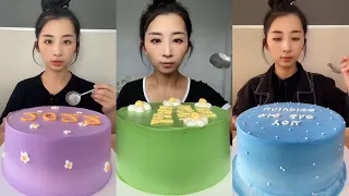 [ASMR] Dessert Mukbang (Cream Cake) 디저트 먹방 🍰 | Eating Sounds