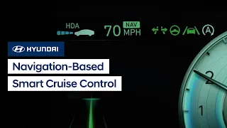 Navigation-Based Smart Cruise Control | Hyundai