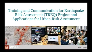 YMC Webinar: TREQ project and its applications on urban risk assessment