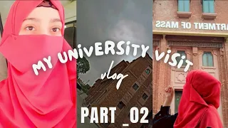 My University Visit part 02🤩 | LCWU | University Hostel | Life of Uni Girl 🧕