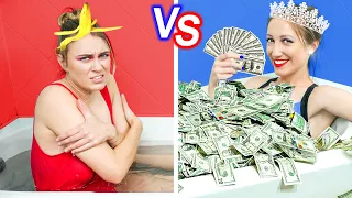 ¡CHICA RICA VS CHICA POBRE! || ¡Situaciones Locas y Bromas Épicas Con Amigos de GOTCHA