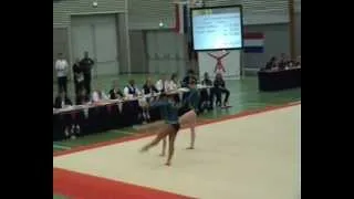 Acrogym NK 2012, WG 11-16, Lisanne, Bente en Stephanie, tempo