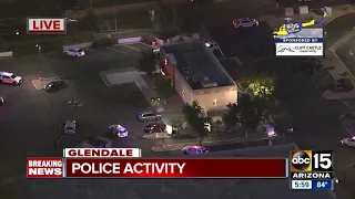 Police investigation in Glendale