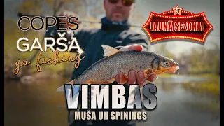 COPES GARŠA -S5E01 - VIMBA ON THE FLY AND WITH ANGLING ROD!