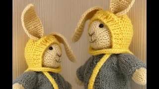Заяц спицами. Подробное описание |DIY - how To Knit Toys