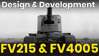 FV215, FV4005, FV214 Conqueror, FV221 Caernarvon, A41 Centurion - Development of Post WW2 Tanks