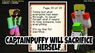 CAPTAINPUFFY to SACRIFICE herself for TOMMY | DREAM SMP