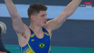 Diogo Soares (BRA) - Floor Exercise - 2023 Pan American Games Men's Gymnastics All Around Final