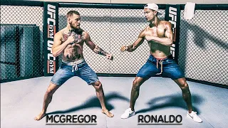 Cristiano Ronaldo Meets Conor Mcgregor In Las Vegas