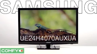 Samsung UE24H4070AUXUA - телевизор с функцией картинка в картинке - Видеодемонстрация от Comfy