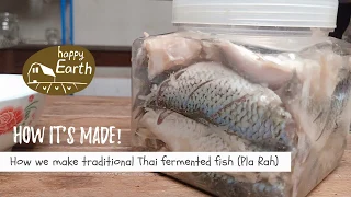 How It's Made - Grandma's Thai Fermented Fish (Pla-Rah)