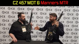 CZ 457 MDT & Manners MTR - SHOT Show 2024